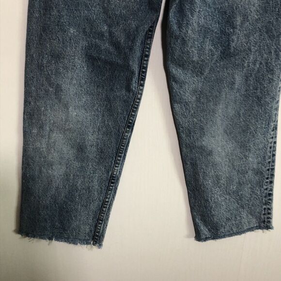 BOYISH The Tommy Jeans Womens 26 Blue Stonewash Stretch Button Fly High Waist - Picture 13 of 15